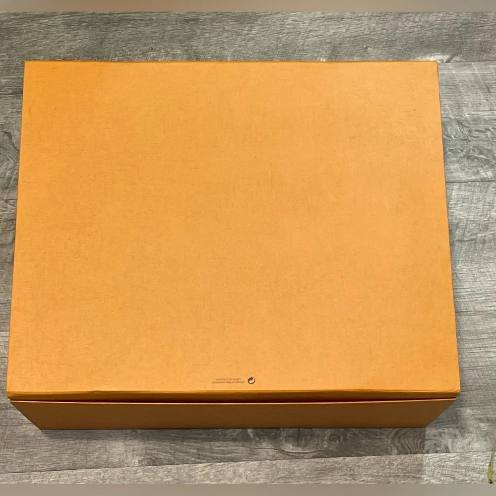 Louis Vuitton Orange Box with Cream Dust Bag